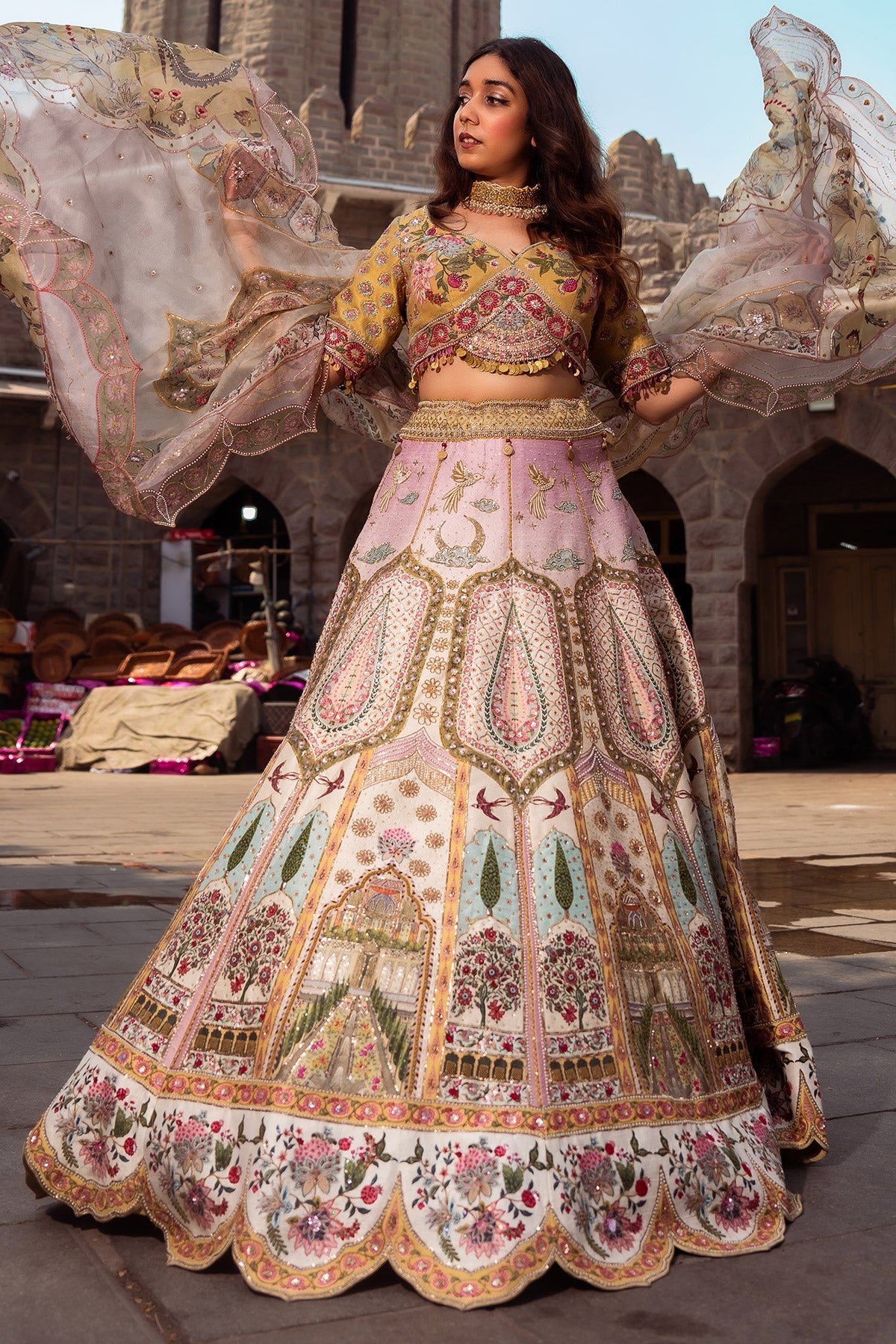 Sabyasachi sales elephant lehenga