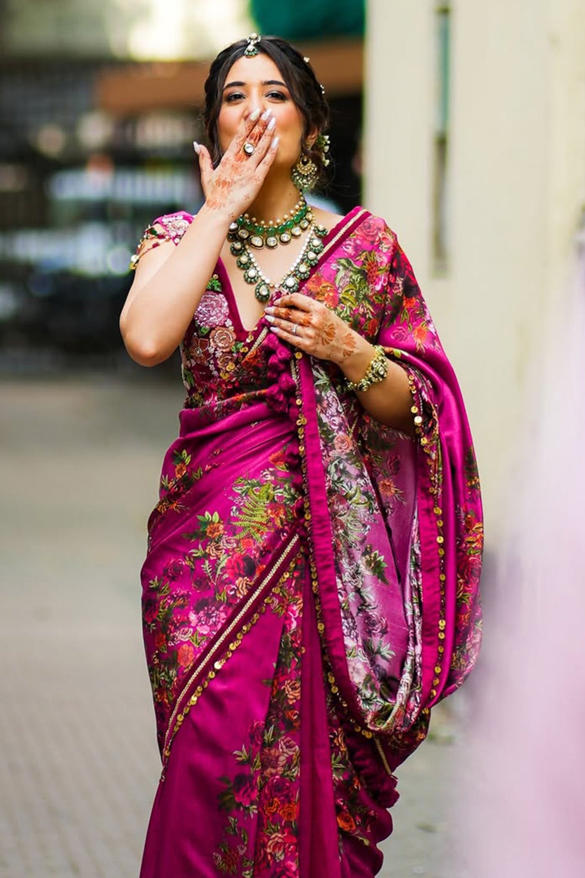 Tanya Khanijow in Open saree