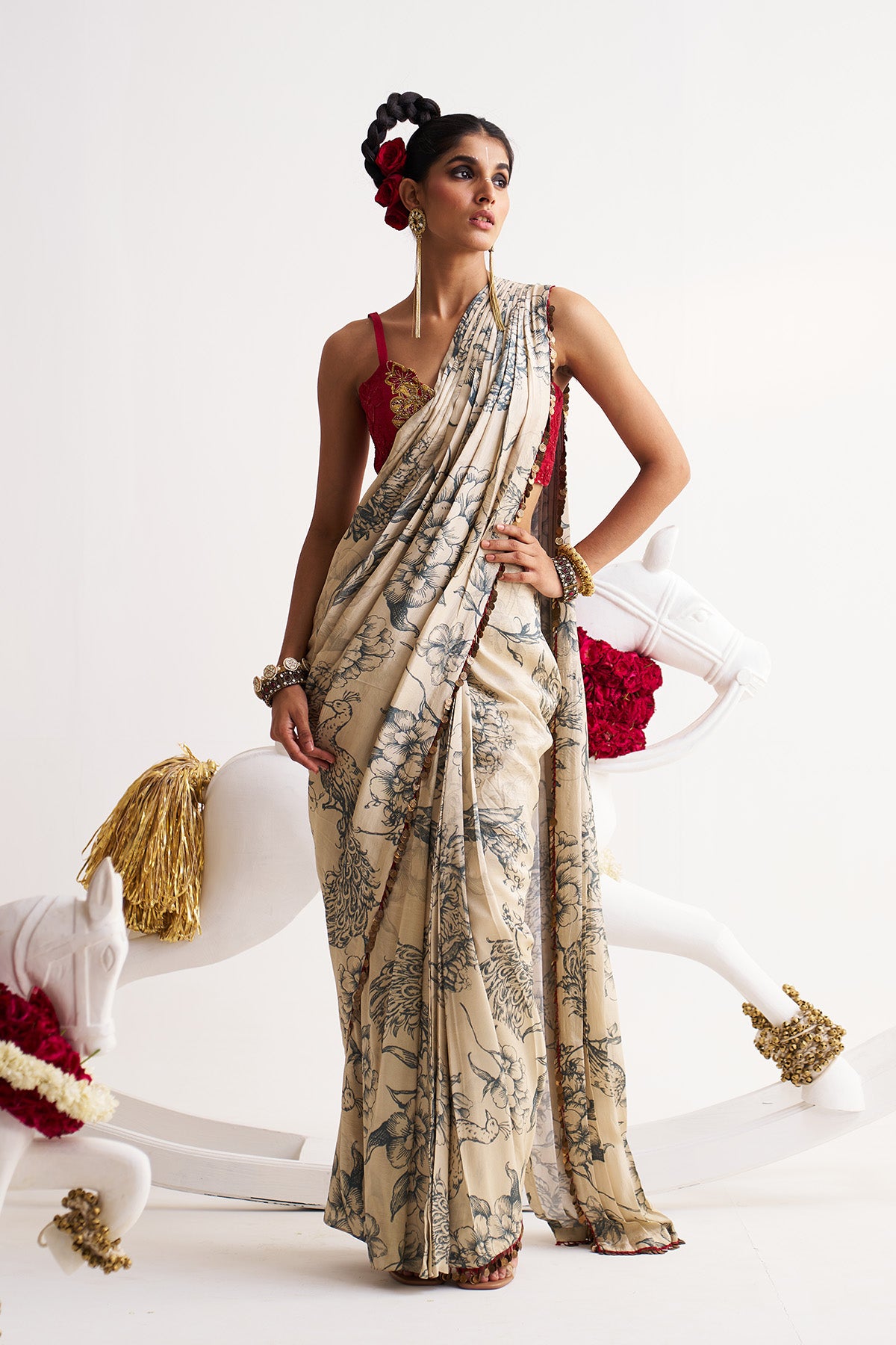 Drape saree