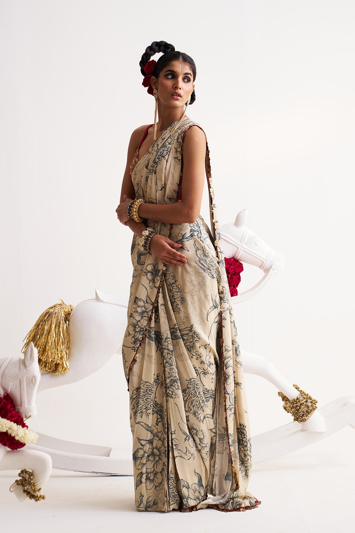 Drape saree