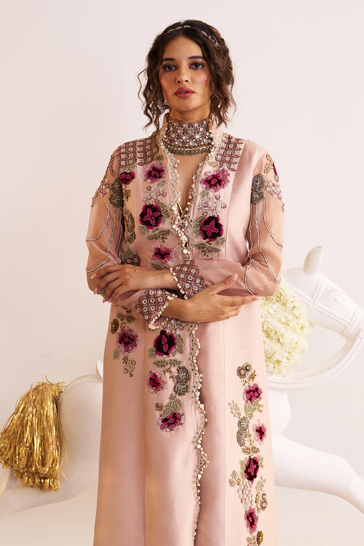 Long Jacket and Sharara