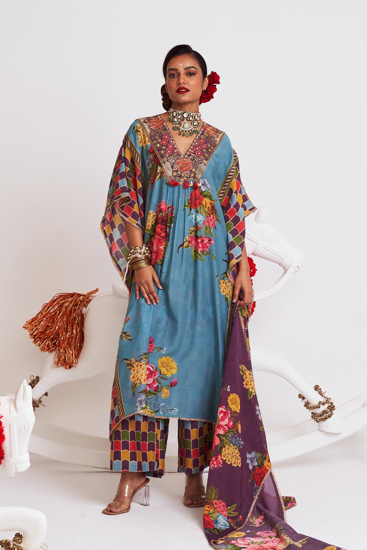 Kaftan set