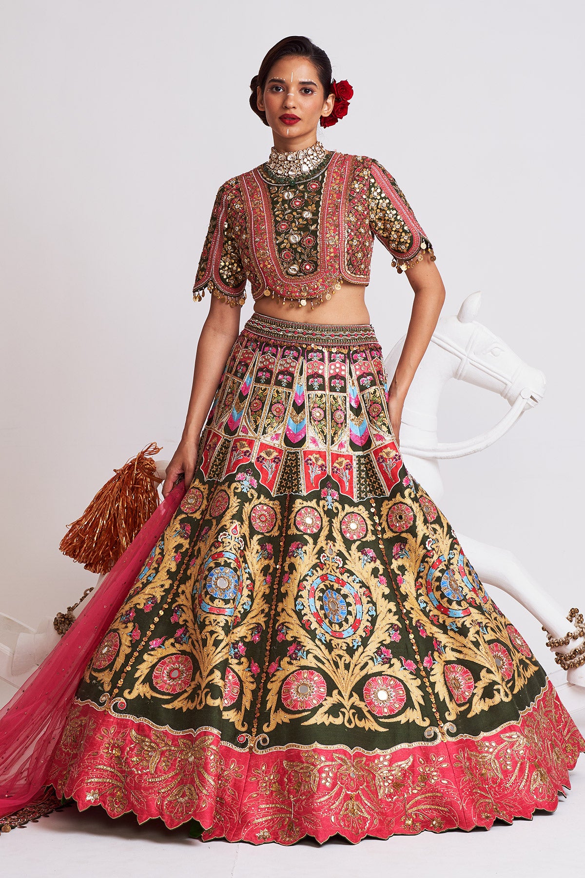 Pari mahal lehenga