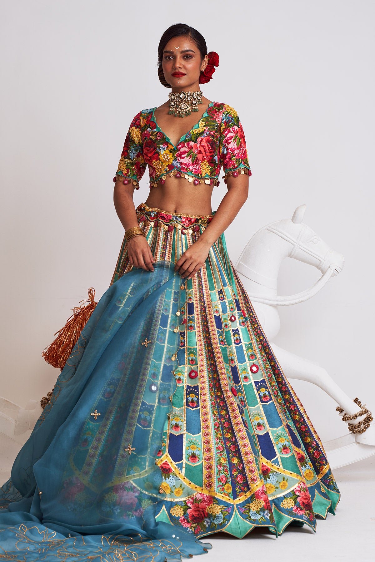 Gulshan bagh lehenga