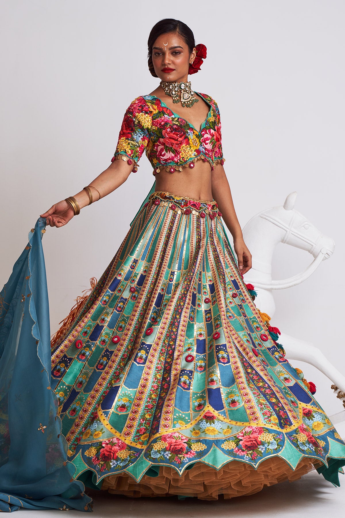 Gulshan bagh lehenga