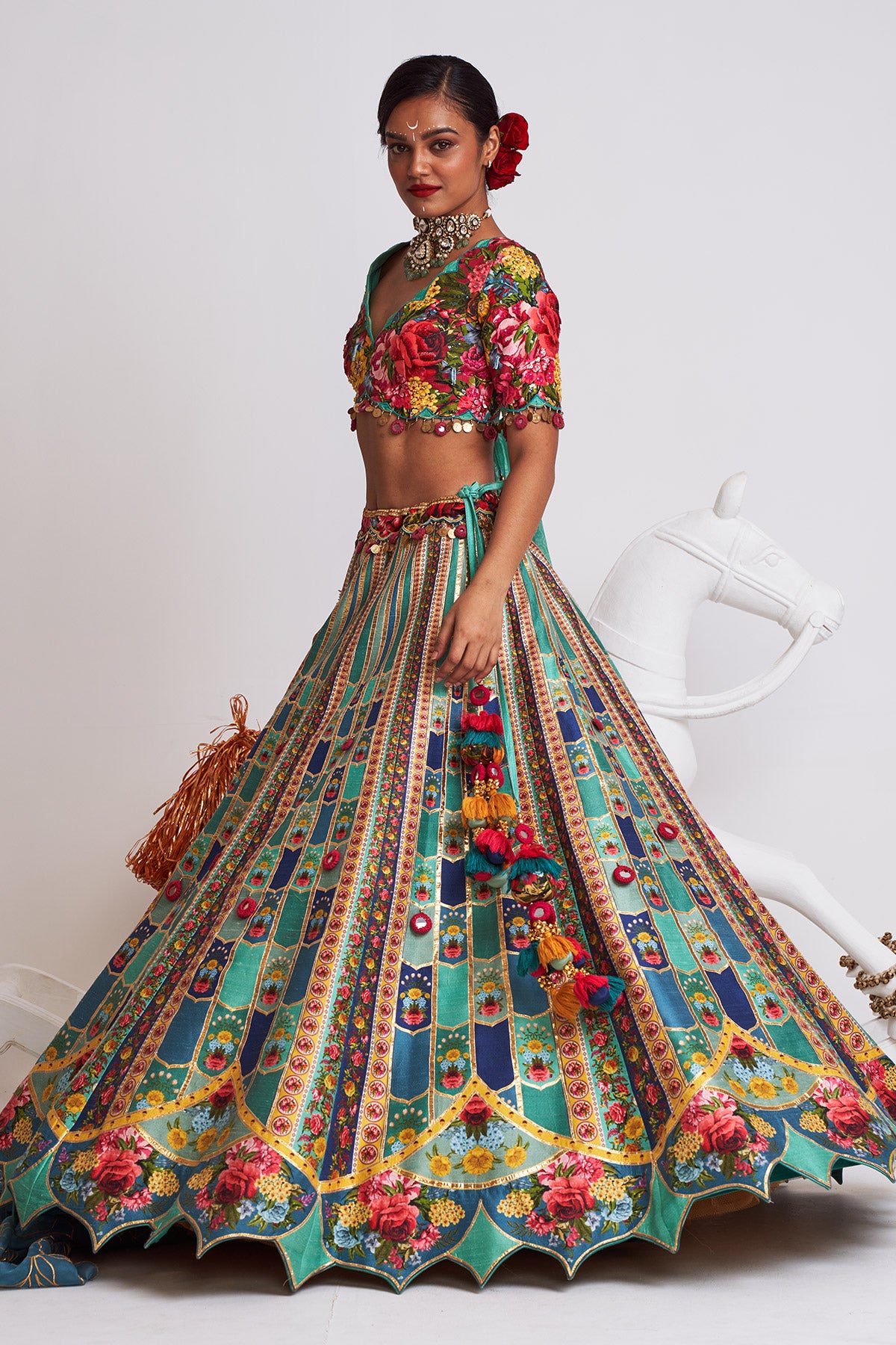 Gulshan bagh lehenga