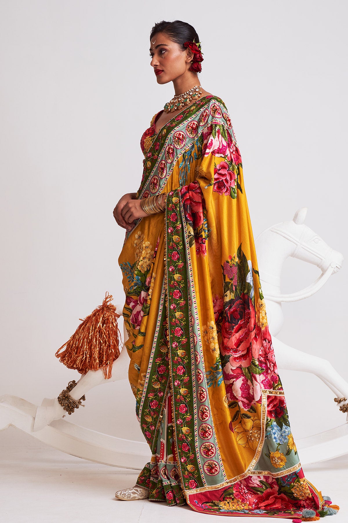 Gulshan bagh saree