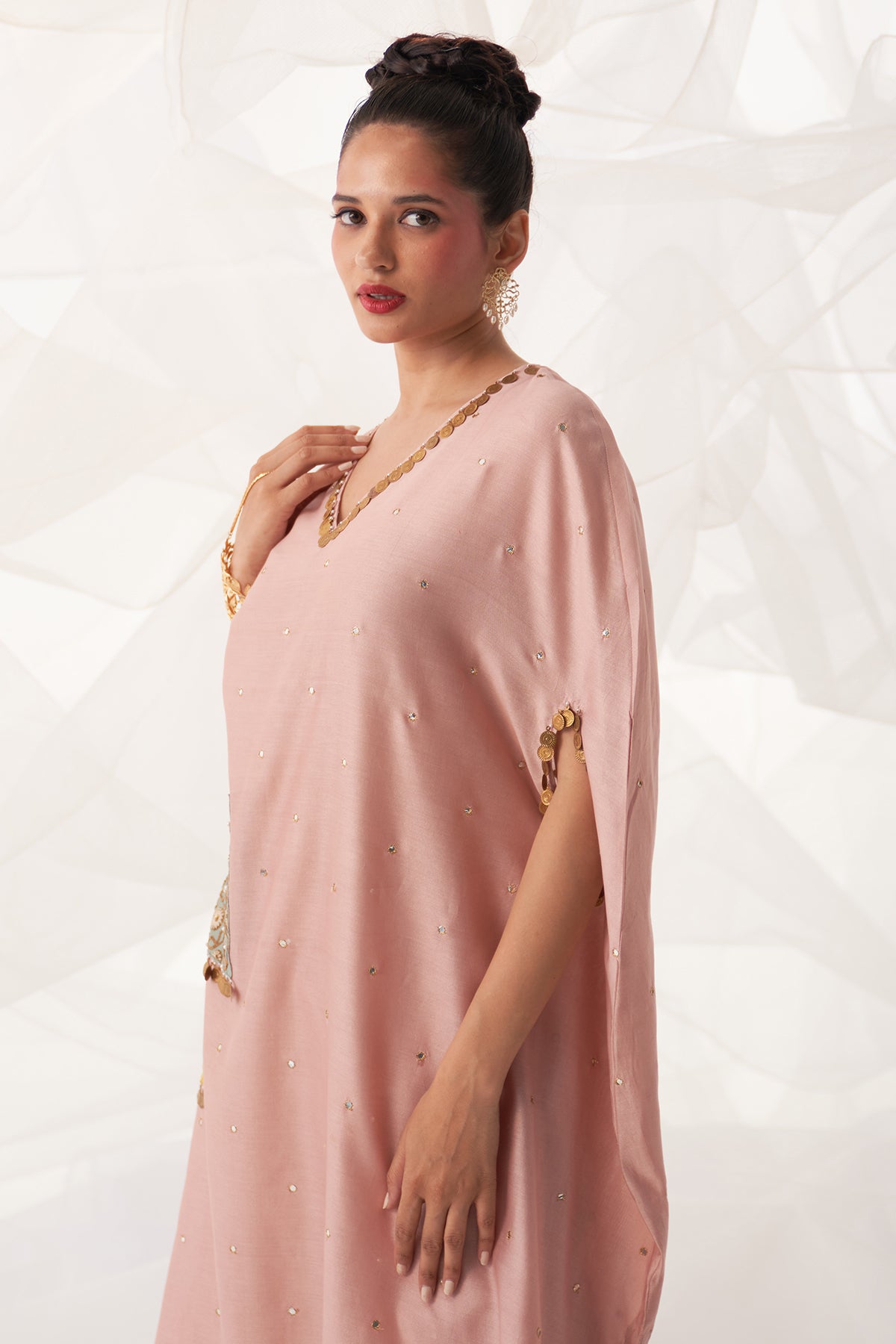 SIDE SLIT KAFTAN WITH PANTS