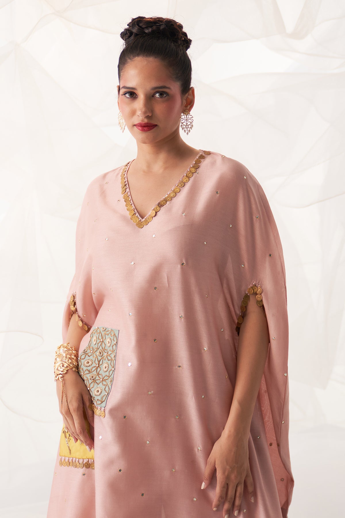 SIDE SLIT KAFTAN WITH PANTS