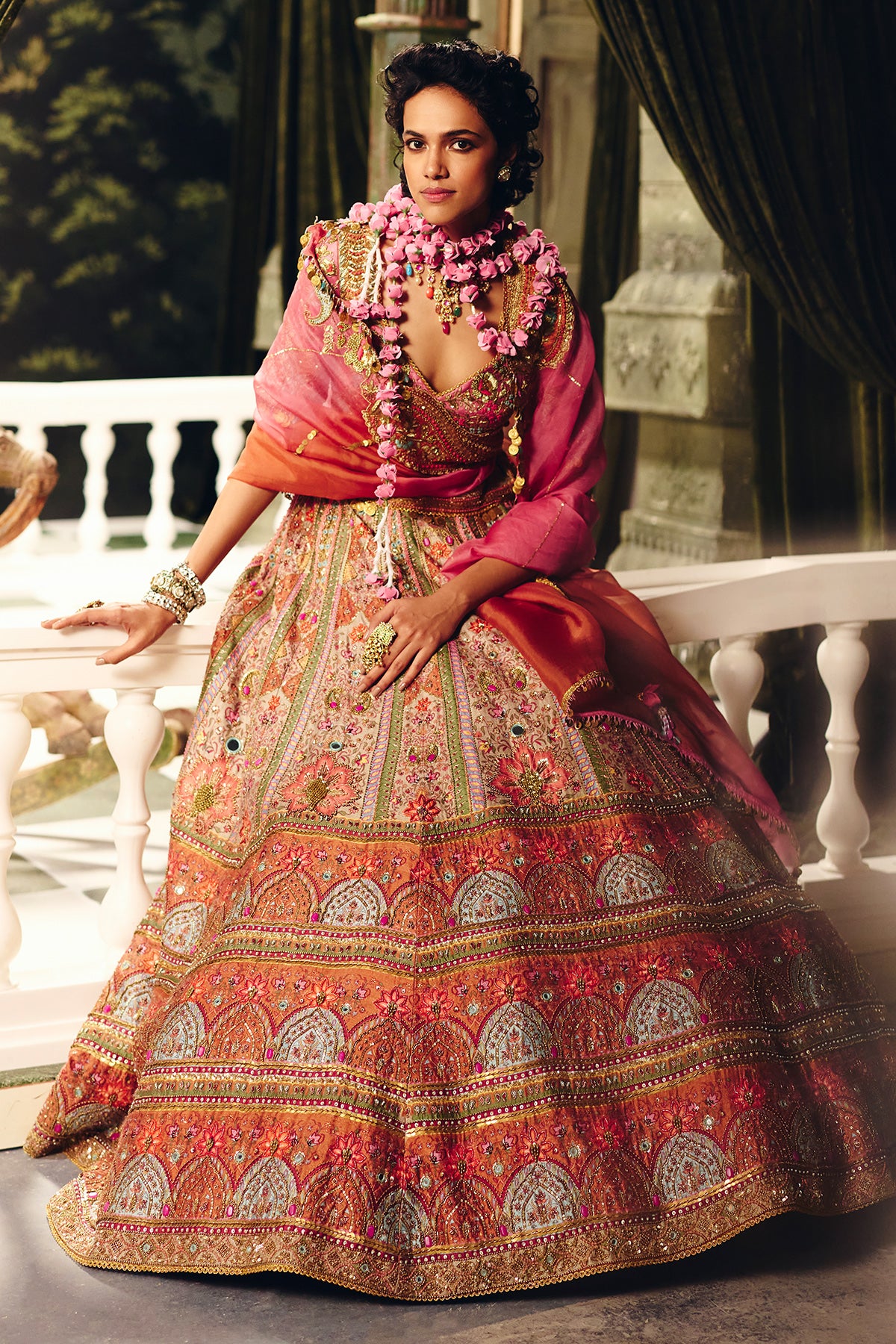 Gauhar lehenga set