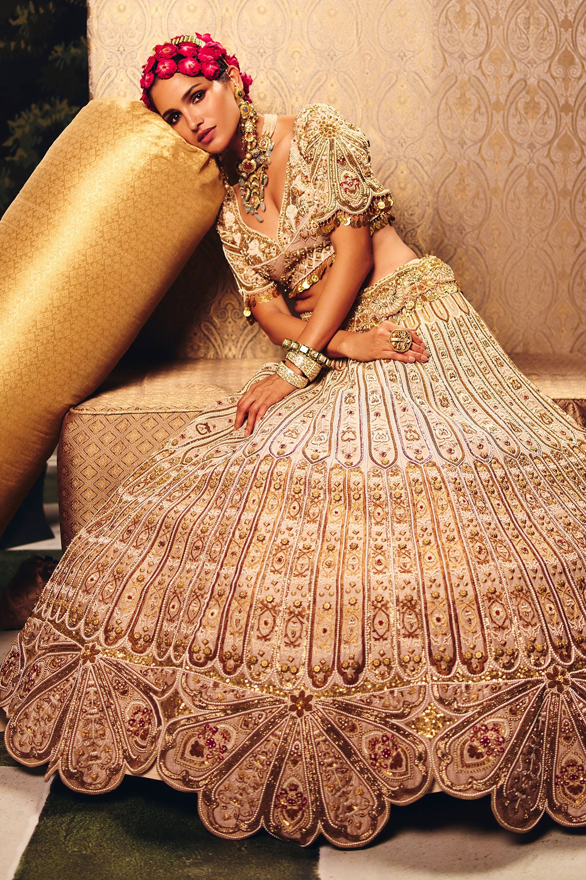 Royal vintage lehenga