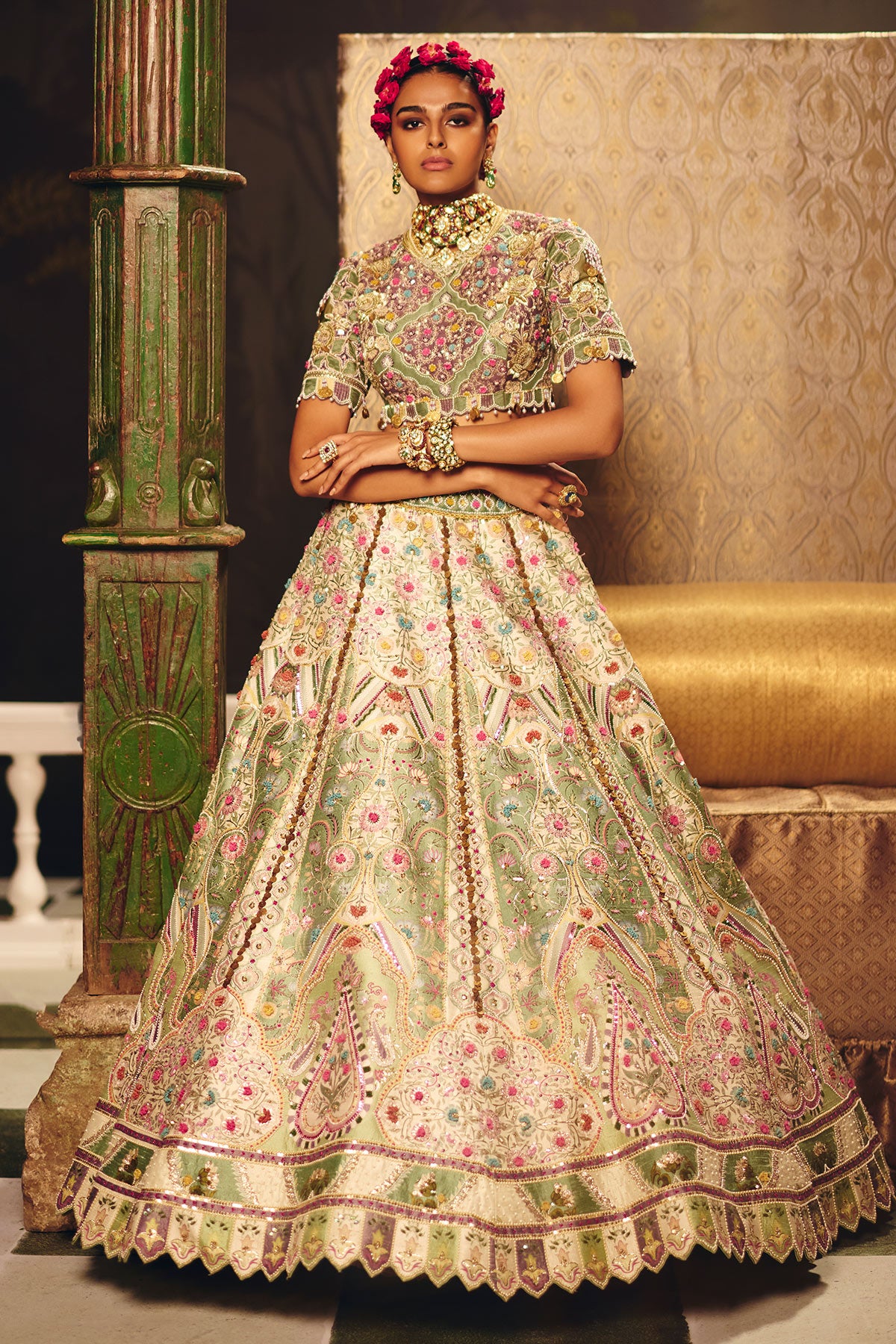 Shalimar bagh lehenga