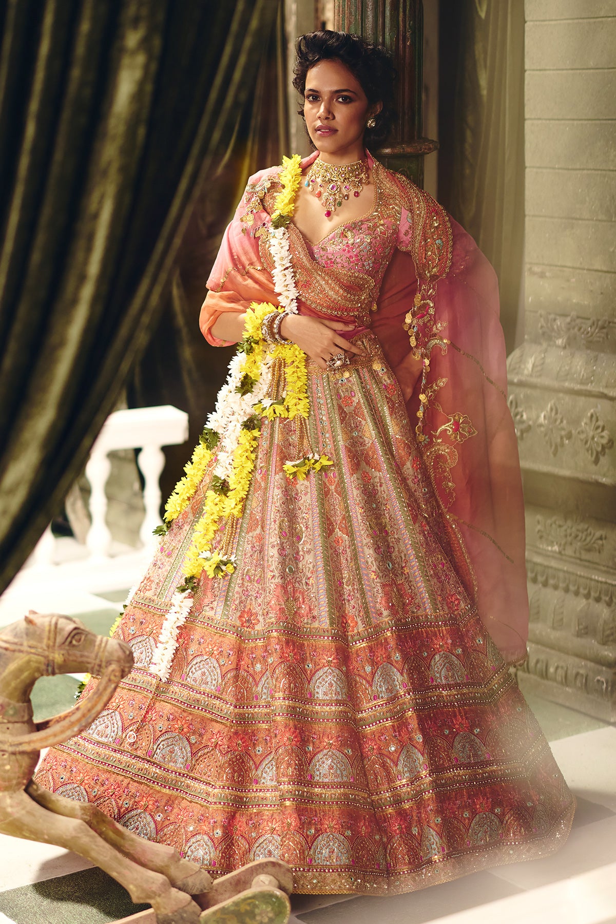 Gauhar lehenga set